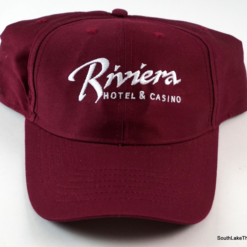 RIVIERA HOTEL CASINO Las Vegas Maroon Snapback Hat
